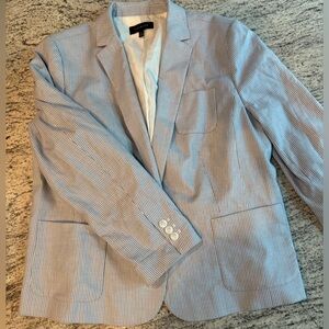 Talbots Blue & White Blazer